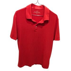 Vineyard Vines Men’s Polo Shirt Golf Shirt Red M